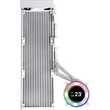 Lian Li Hydroshift II LCD-C 360 fanless waterkoeling Wit