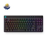 MCHOSE Mix 87 Hall Effect Magnetic Switch Gaming Keyboard Zwart, US lay-out, 80%, RGB, Hot swap, USB-C, Hall Effect Sensor