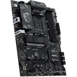 MSI B550 GAMING socket AM4 moederbord Zwart/zilver, RAID, Gb-LAN, Sound, ATX