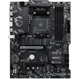 MSI B550 GAMING socket AM4 moederbord Zwart/zilver, RAID, Gb-LAN, Sound, ATX