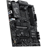 MSI  socket AM4 moederbord Zwart/zilver