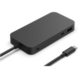 Microsoft Surface USB4 dockingstation voor zakelijk gebruik Zwart