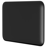 Mill Steel WiFi paneelverwarming PA600WIFI3B convector Zwart, Wifi + App Control