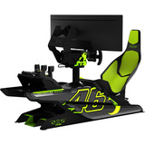 Res-Tech X1 Cockpit - VR46 Limited Edition racing simulator Zwart/neongroen