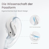 Shokz OpenFit Air open-ear hoofdtelefoon Wit