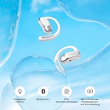 Shokz OpenFit Air open-ear hoofdtelefoon Wit