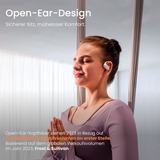 Shokz OpenFit Air open-ear hoofdtelefoon Wit