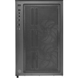 SilverStone Lucid 04 mini tower behuizing Zwart | 2x USB-A | 1x USB-C | RGB | Tempered Glass