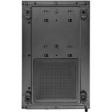 SilverStone Lucid 04 mini tower behuizing Zwart | 2x USB-A | 1x USB-C | RGB | Tempered Glass