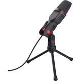Trust GXT 212 Mico USB Microfoon Zwart/rood