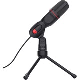 Trust GXT 212 Mico USB Microfoon Zwart/rood