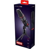 Trust GXT 212 Mico USB Microfoon Zwart/rood