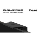 iiyama ProLite TE6513A-B1AG 64.5" 4K Ultra HD Public Display Zwart, Touch, HDMI, DisplayPort, Audio, LAN, WiFi 6, USB-C, Android 14