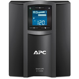 APC Smart-UPS SMC1500IC Noodstroomvoeding ups Zwart, 8x C13, USB, SmartConnect, 1500VA