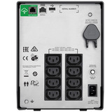 APC Smart-UPS SMC1500IC Noodstroomvoeding ups Zwart, 8x C13, USB, SmartConnect, 1500VA