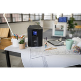 APC Smart-UPS SMC1500IC Noodstroomvoeding ups Zwart, 8x C13, USB, SmartConnect, 1500VA