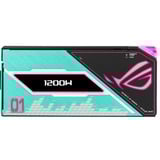 ASUS ROG Thor 1200W Platinum III Hatsune Miku Edition voeding  Zwart, 1x 12 Pin High Power GPU, 4x PCIe, Kabelmanagement