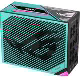 ASUS ROG Thor 1200W Platinum III Hatsune Miku Edition voeding  Zwart, 1x 12 Pin High Power GPU, 4x PCIe, Kabelmanagement