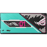 ASUS ROG Thor Platinum III Hatsune Miku Edition modulaire 1200 watt voeding  Zwart, 1x 12V-2x6, 4x PCIe, 1x 12 Pin High Power GPU, 4x PCIe, Kabelmanagement