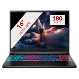 Acer Nitro V 16S AI ANV16S-41-R9U6 16"  Copilot+ gaming laptop Zwart | Ryzen AI 7 260 | RTX 5060 85 Watt | 16 GB | 512 GB SSD