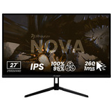 Arozzi Nova 27" gaming monitor Zwart, 2x DisplayPort, 2x HDMI, Audio, Adaptive Sync, 260 Hz