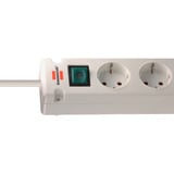 Brennenstuhl Bremounta stekkerdoos 5-voudig met 2 USB C-laadcontactdozen Wit, 5x stekker, 2x USB-C, 2x USB C