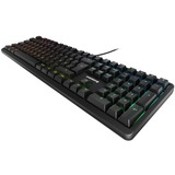 CHERRY Cherry G80-3000N RGB               EU bk, toetsenbord Zwart, EU lay-out (QWERTY), Cherry MX Silent Red