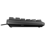 CHERRY Cherry G80-3000N RGB               EU bk, toetsenbord Zwart, EU lay-out (QWERTY), Cherry MX Silent Red