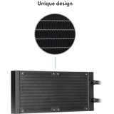 Chieftec Iceberg 240 DARK waterkoeling Zwart