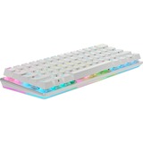 Corsair K70 PRO MINI WIRELESS RGB, gaming toetsenbord Wit, US lay-out, Cherry MX Red, 60%, PBT double-shot keycap, RGB