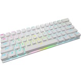 Corsair K70 PRO MINI WIRELESS RGB, gaming toetsenbord Wit, US lay-out, Cherry MX Red, 60%, PBT double-shot keycap, RGB