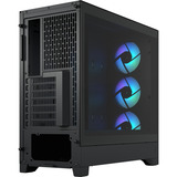 Fractal Design Pop 2 Air RGB midi tower behuizing Zwart | 1x USB-A | 1x USB-C | RGB | Tempered Glass