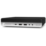 HP Pro Desk 600 G5 Refurbished mini-pc Zwart/zilver | i3-9100T | UHD Graphics 630 | 8 GB | 256 GB SSD