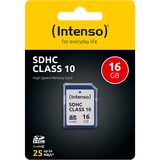Intenso SDHC 16GB Class 10 geheugenkaart 