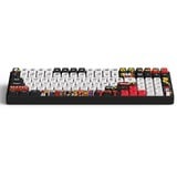 Iqunix F97 Graffiti Diary Wireless Mechanical Keyboard Zwart, US lay-out (QWERTY), Cherry MX Brown, 96%, RGB leds, Hot-swappable, PBT, 2.4GHz | Bluetooth 5.1 | USB-C