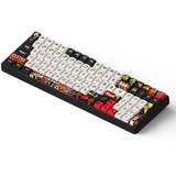 Iqunix F97 Graffiti Diary Wireless Mechanical Keyboard Zwart, US lay-out (QWERTY), Cherry MX Brown, 96%, RGB leds, Hot-swappable, PBT, 2.4GHz | Bluetooth 5.1 | USB-C