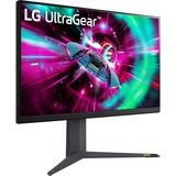 LG UltraGear 27GR93U-B 27" 4K UHD gaming monitor Zwart, 2x HDMI, 1x DisplayPort, 3x USB-A 3.2 (5 Gbit/s), 144 Hz