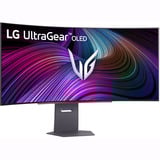 LG UltraGear 45GX90SA 44.5" Curved UltraWide gaming monitor Zwart, 240 Hz, HDMI, DisplayPort, LAN, USB-C, Audio, AMD FreeSync