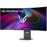 LG UltraGear 45GX90SA 44.5" Curved UltraWide gaming monitor Zwart, 240 Hz, HDMI, DisplayPort, LAN, USB-C, Audio, AMD FreeSync