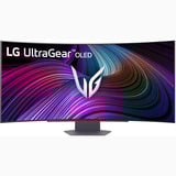 LG UltraGear 45GX90SA 44.5" Curved UltraWide gaming monitor Zwart, 240 Hz, HDMI, DisplayPort, LAN, USB-C, Audio, AMD FreeSync