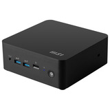 MSI Cubi NUC AI 1UMG-007EU pc-systeem Zwart | Core Ultra 5 125H | Arc Graphics | 8 GB | 512 GB SSD