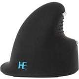 R-Go Tools HE Break ergonomische muis Zwart/zilver, 2400dpi, Links, Medium (Handlengte 165-185mm), bluetooth