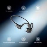 Shokz OpenRun Pro 2 bone conduction headset Zwart