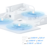 TP-Link Deco X10 mesh router Wit, 3 stuks