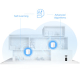 TP-Link Deco X10 mesh router Wit, 3 stuks