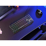 Trust GXT 833 Thado Toetsenbord met TKL-verlichting, gaming toetsenbord Zwart, US lay-out, 80% (TKL), RGB