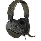 Turtle Beach Recon 70 over-ear gaming headset Camouflage kleur/groen, 3.5 mm Jack Plug