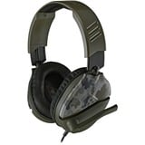 Turtle Beach Recon 70 over-ear gaming headset Camouflage kleur/groen, 3.5 mm Jack Plug