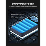 Ugreen Nexode Power Bank 20000mAh 100W powerbank Grijs