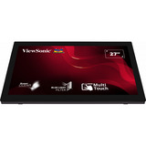 ViewSonic 10-point Touch Screen monitor TD2760 27"  Zwart, 1x HDMI, 1x DisplayPort, VGA, USB-A, USB-B